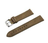 BNCXMO Sangle de montre, bandes de sangle de montre en cuir 18 mm 20 mm 22 mm 24 mm Gris bleu marron multi-couleurs Bands de montres de montre masculin