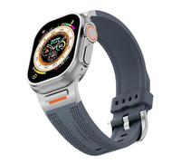BNCXMO STRAP SPORTATIQUE PARTICLÉ POUR S10 46MM 49 ULTRA S10 42MM 45 44 40 38 mm Slicon Elastic Silicone adapté pour Iwatch 10/9/8/7 / SE / 6/4/5/3