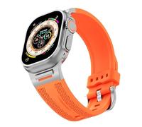 BNCXMO STRAP SPORTATIQUE PARTICLÉ POUR S10 46MM 49 ULTRA S10 42MM 45 44 40 38 mm Slicon Elastic Silicone adapté pour Iwatch 10/9/8/7 / SE / 6/4/5/3