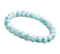 BNCXMO Véritable bracelet de stretch rond de pierre de pierre de pierre précieuse naturelle naturelle 6 mm