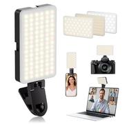 BNEHHOV 90 LED Lumière Téléphone Selfie Light, 3 Modes d'éclairage ajustés et 10 Niveaux de luminosité pour téléphone, Caméra, Ordinateur Portable, Appareil Photo, Maquillage, Vlog