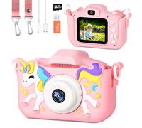 BNEHHOV Appareil Photo pour Enfant avec Écran de 2,0" 1080p avec Carte SD de 32 Go, Selfie Appareil Photo Numérique pour Les Années Garçons et Fille Caméra Rechargeable Caméscope Cadeau Licorne Jouet