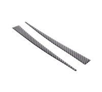 BNGDFDGH Autocollant de garniture de port de charge arrière en fibre de carbone souple, compatible avec Land Rover Defender 110 130 22-24, accessoires intérieurs