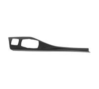 BNGDFDGH Autocollant en Fibre de Carbone véritable for Panneau de Boutons multimédia de Voiture, Compatible avec BMW Série 1 et 2 F20, F21, F22, F23 116I, 118I 2012-2019, Conduite à Gauche(Style B)