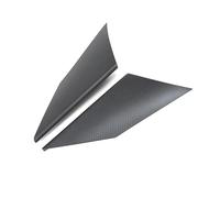 BNGDFDGH Compatible avec BMW Série 5 G60 2024 - Autocollant de protection for panneau latéral de commande centrale en fibre de carbone véritable - Accessoires intérieurs(Matte Carbon Fiber)