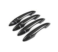 BNGDFDGH Couvercle de décoration poignée porte latérale voiture avec trou serrure intelligent compatible Alfa Romeo Giulia 952 Stelvio 949 2017-2022 accessoires extérieurs