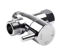 BNGDFDGH Valve de dérivation de pomme de douche à 3 voies G1/2, adaptateur de commutateur à trois fonctions, connecteur de robinet, accessoires de salle de bains