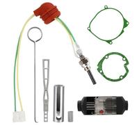 BNGXR Bougie de Préchauffage en Céramique,12 V 24 V 5 KW 8 KW Kit de bougie d'allumage de chauffage diesel avec filtre,Chauffe Bougie Voiture Thermique pour Air Diesel,pour voiture camion bateau