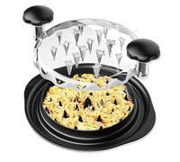 BNGXR Broyeur De Poulet, poignée ergonomique, sans BPA, Grand hachoir manuel,Mixeur Manuel Avec PoignéEs Et Base AntidéRapante,Hachoir à Viande Manuel pour Poulet, Porc, Boeuf