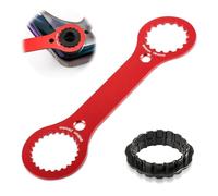 BNGXR Clé de Pédalier de Vélo,Outil de pédalier,Repair BB Tool Multifonctionnel,Réparation Essieu Vélo Clé à Double Extrémité pour DUB/TL-FC32 / TL-FC25 / TL-FC24,Adapté à La Réparation De Vélos