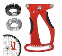 BNGXR Jauge de Tension de Rayon de Vélo, Tensiomètre à Rayons de vélo Durable Tensiomètre à Rayons de vélo de Route Roues de vélo en Acier Fil Calibration Tool Rim Timing