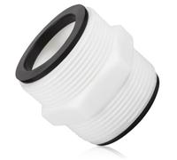 BNGXR Kit de Raccordement de Piscine 38 mm pour Raccord de Tuyau Intex Coleman 38 mm, Connecteur Adaptateur de Tuyau de Piscine Robuste, Pompe Filtrantes de Piscine au sol Compatible de 1,5 Pouce