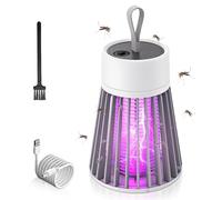 BNGXR Lampe Anti Moustique, Lampe Anti Mouche 365 nm UV Tueur D'Insectes éLectrique Charge USB 360° Répulsif Anti Insectes Répulsif Efficace pour Camping Intérieur Extérieur Jardin Terrasse