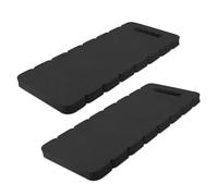 BNGXR Lot de 2 Tapis de Genoux, Genouillères pour Jardinage, Coussin Protège Genou, pour Le Jardinage, Le Travail, Le Bain de bébé, l'exercice, l'exercice, 41 x 19 x 2 cm(Noir)
