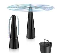 BNGXR Ventilateur Anti-Mouche, Lot de 2 Répulsifs Anti-Mouches, Fly Fan pour effrayer Les Mouches, Répellante Moustique Fan pour Maison Dîner, Terrasse et Restaurant