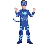 Bnhgc-9902951 Offiziall Lizenziert Pj Maske Catboy Kostüm Für Kinder Jungen 2-3 Ans, Bleu