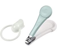 Bnhgc-Béaba, Coupe Ongles Bébé/Enfant, Soin Des Ongles, Poignée Large Et Ergonomique, Green Blue