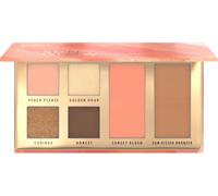 Bnhgc-Catrice Sun Glow Eye & Cheek Palette De Fards À Joues, Multicolore, 6 Couleurs, Longue Durée, Brillante, Mate, Végétalien, Sans Huile, Sans Parfum, Sans Alcool, 1 Paquet (10 G)