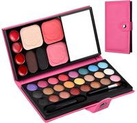 Bnhgc-Palette De Maquillage Portable,Makeup Set,Maquillage Fille Palette Fard A Paupiere Maquillage Palette Pour Femme