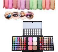 Bnhgc-Palette Fard À Paupière Maquillage Yeux, Kit Maquillage Femme 78 Couleurs, Palette De Maquillage Femme, Coffret Maquillage Avec Rouge À Lèvre, Pinceaux, Bâton Contour, Correcteur, Fard À Joues