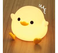 Bnhgc-Veilleuse Canard Pour Enfants, Veilleuse Bébé Avec Fonction De Gradation Tactile, Usb Rechargeable Peut Être Chronométré Veilleuse Enfant, Cadeau D'anniversaire Pour Enfants Bébés