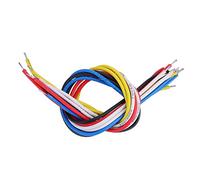 Bnineteenteam 10pcs Fil de Circuit de Guitare Électrique pour Guitare Électrique Basse Instruments à Cordes (19cm) Accessoires de Jeu Kit Fil Câblage Électronique Guitare