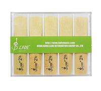 Bnineteenteam 10pcs Saxophone Saxophone Force 2.5 Accessoire de Remplacement de Saxophone Alto avec boîte de Rangement Transparente accessoires de jeu