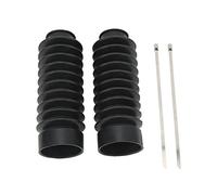 Bnineteenteam 2pcs Couvre-amortisseurs de Moto, Ajustement du Protecteur de Démarrage de la Fourche en Caoutchouc pour CL400 CB400 CB500 CB400SSS