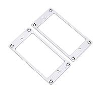 Bnineteenteam 2pcs pièces de Rechange de Cadre de ramassage en métal Humbucker de Guitares électriques 3 Couleurs à Choisir(mèche) accessoires de jeu Fixation Micro Guitare Humbucker Metal