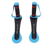 Bnineteenteam 2pcs Poids Haltères, Brûler Efficacement les Calories, Disons au Revoir aux Bras Flasques, pour un Entraînement Complet du Corps avec une Conception de Rotation Lisse (bleu ciel)