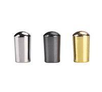 Bnineteenteam 3pcs cuivre 3 Voies Guitare commutateur à Bascule Bouton Capuchon Remplacement pour LP Guitare électrique Accessoire(Argent + Noir + Or)