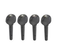 Bnineteenteam 4 Pcs Violon Pegs, Cordes de Violon Axe Cheville Accord Accessoires Accessoires ébène en Bois Massif pour 1/2 1/4 1/8 Violon(pour 1/4 Violon)