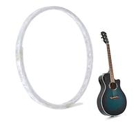 Bnineteenteam 5pcs Guitare contraignant Purfling, 6mm Largeur Celluloid Blanc Perle Guitare contraignant Purfling pour Guitare Acoustique Classique Guitares