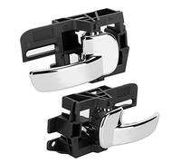 Bnineteenteam ABS Chrome Lever Porte Handle Fit pour MK1 / J10 / JJ10 2007-2013, Long Service Life Inner Porte Knob Set