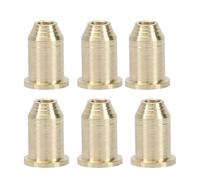 Bnineteenteam Accessoires Guitar électrique, Bague Corps Guitar, 6 pièces, Argent, Performance, pour Guitar électrique, Stage, Studio