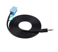 Bnineteenteam Adaptateur de Câble Audio AUX de la Voiture de 3,5 Mm, Remplacement du Câble AUX 3,5 Mm pour Les Lecteurs MP3 pour Smart 450