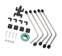 Bnineteenteam Ajustement de Vapeur Crossover de Liquide de Refroidissement Durable pour le Kit de Ventilation, Idéal pour les Moteurs LS1 LS1 LS2 LS3 LS6 LS7, Empêche les Dommages Causés par la