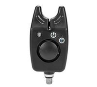 Bnineteenteam Alarme de Morsure de Pêche, Alerte Sonore électronique Sensible avec Lumière LED avec Haut-Parleur Clair pour l'expérience de Pêche de Nuit des Pêcheurs (Black)