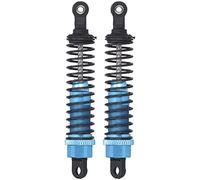 Bnineteenteam Amortisseur RC en Aluminium de 80 Mm, 2 Amortisseurs Réglables pour Pièces de Mise à Niveau de Voiture Télécommandée 2 Roues Motrices, Performances Supérieures, Installation Facile