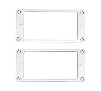 Bnineteenteam Anneau de Micro Humbucker, Alliage d'aluminium, Léger avec Vis de Montage, Facile à Installer, Compatible avec la Plupart des Guitares électriques (SILVER)