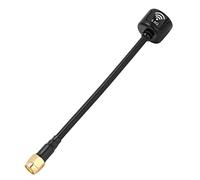 Bnineteenteam Antenne 125mm 5.8GHz 2.5Dbi pour Antenne de Gain RHCP Résistante aux Chocs de Drone FPV télécommandé (Le Noir)