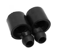 Bnineteenteam Arrêt de Porte en Caoutchouc pour Camping-Car, 2 Jeux de Supports de Porte de Remorque, Kit de Protection Anti-déformation, Arrêt de en Caoutchouc pour Camping-Car