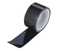 Bnineteenteam Autocollant Protecteur de Voiture, Autocollant Noir D'Anti-éraflure de Garde de Bord de Porte de Film Protecteur de Fibre de Carbone (5CM*)