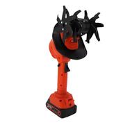 Bnineteenteam Batterie de Cultivateur de Barre sans Fil 1500mAh Batterie au Lithium ION Inclus avec la Fonction de Verrouillage de sécurité pour Le Désherbage Aérer Le Sol Portable Garden Tool (Plug