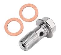 Bnineteenteam Boulon de Banjo de Moto M10X1.00 de 10 Mm, Boulon de Tuyau à Vis pour la Pompe de Frein