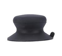 Bnineteenteam Bouton de Couvercle de Casserole Universel, Matériau en Silicone, Bouton de Couvercle Résistant à la Chaleur à Prise Facile avec Aspiration Sous Vide pour Outils de Cuisine (BLACK)