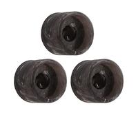 Bnineteenteam Boutons de Guitare, Contrôleur de Potentiomètre en Plastique de qualité Supérieure pour Guitares Basses électriques, 3 Accessoires Réglables Faciles à Installer (BLACK)