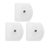 Bnineteenteam Boutons de Guitare, Contrôleur de Potentiomètre en Plastique de qualité Supérieure pour Guitares Basses électriques, 3 Accessoires Réglables Faciles à Installer (WHITE)