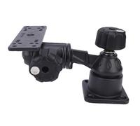Bnineteenteam Bracket Fish Finder, Support de électronique Marin avec Revêtement Résistant à la Rouille, Ajustements d'angle Universel et Bouton Anti-vol, pour la Pêche au Kayak de Bateau