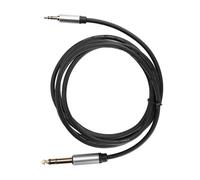 Bnineteenteam Câble Adaptateur, Ligne de Connexion HiFi Mâle à Mâle de 3,5 Mm à 6,5 Mm, Alliage d'aluminium de 1,8 M pour Casque de Studio et équipement DJ (1,8 m)